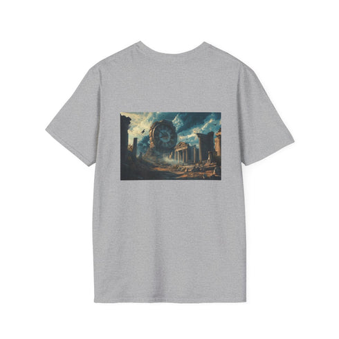 Ancient Ruins Clock Melting Shirt