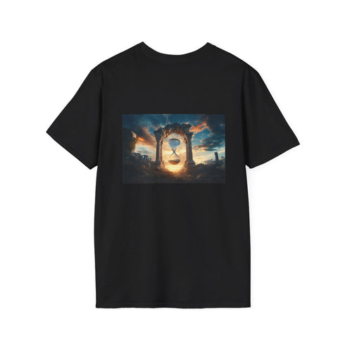 Ancient Ruins Hourglass Sky T-Shirt