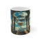 Ancient Ruins Sky Hourglass Mug
