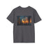Ancient Runes City Skyline T-shirt.