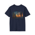 Ancient Runes City Skyline T-shirt.