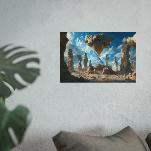 Ancient Sky Ruins Resemble Hourglass