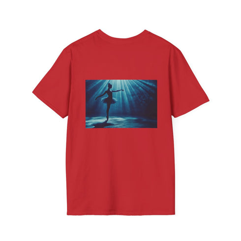 Android Ballerina Dancing T-Shirt Design