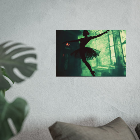 Android Ballerina Spotlight Performance Poster