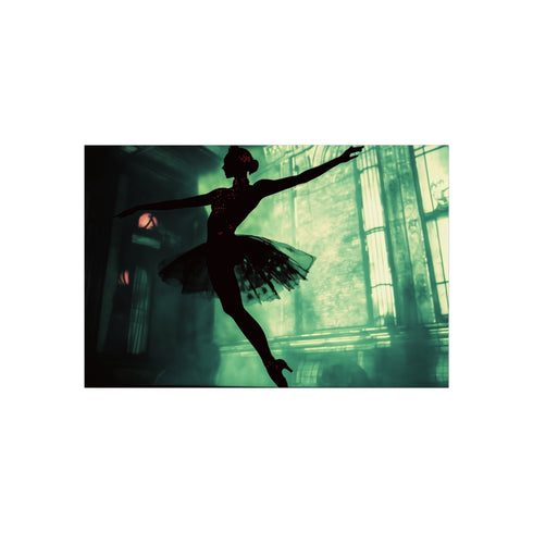 "Android Ballerina Spotlight Performance Poster"