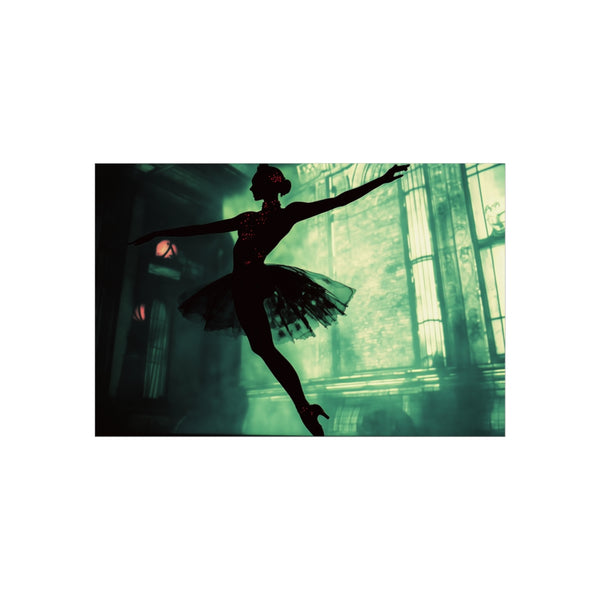 "Android Ballerina Spotlight Performance Poster"