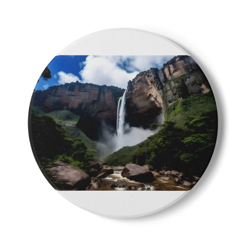 "Angel Falls-inspired Heavenly Coaster"