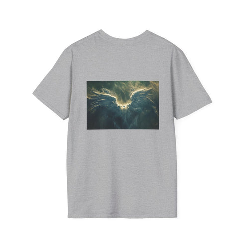 Angel Shaped Satellite Tee Shirt.