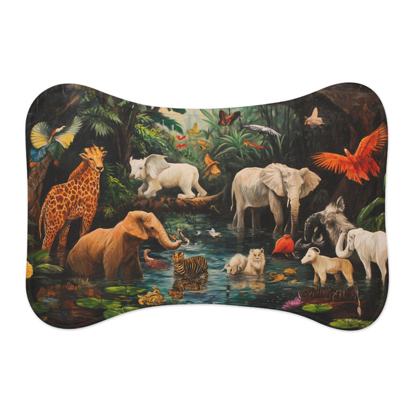 "Animal Kingdom Harmony Pet Mat"