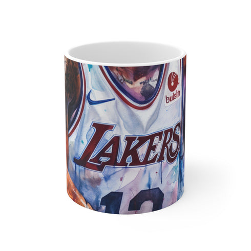 "Anthony Davis Watercolor Coffee Mug"