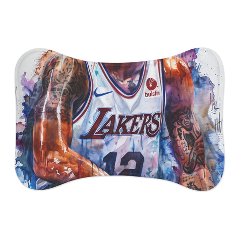 "Anthony Davis Watercolor Pet Mat"