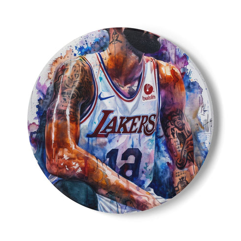 "Anthony's Personalized Photo Coaster: Stylish Drink Protection"