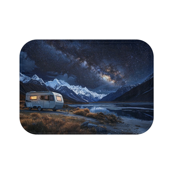"Aoraki Dark Sky Reserve Bath Mat: Experience the Night Sky"