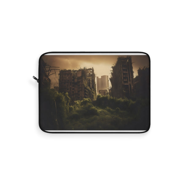 "Apocalyptic Urban Jungle Laptop Sleeve"