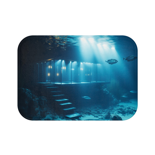 Aquarium-Inspired Bath Mat with Lights