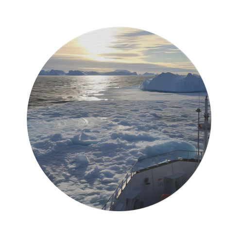 Arctic Adventure Round Rug