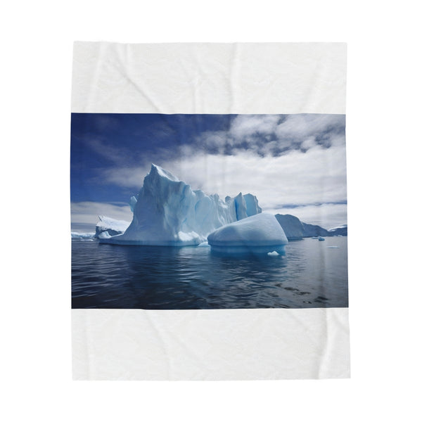 "Arctic Chill Plush Blanket"