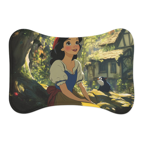 "Arctic Paws Winter Wonderland Mat"