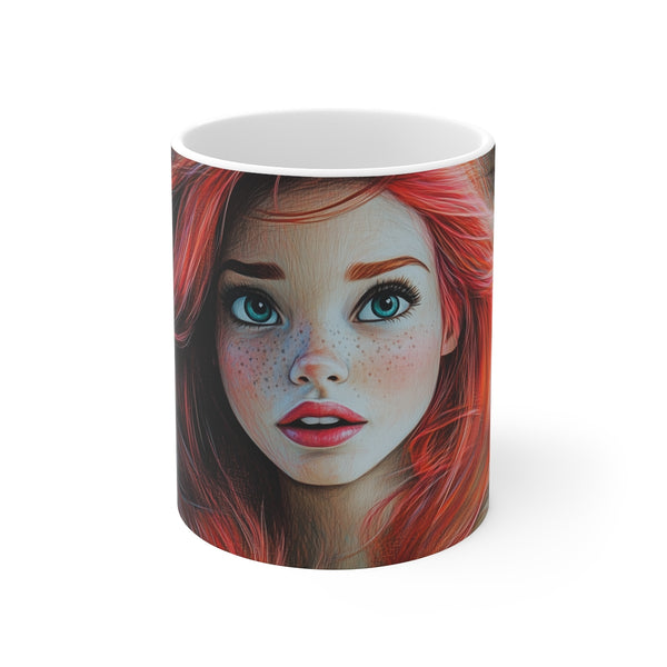 "Ariel's Underwater Magic Mug"