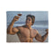 "Arnold Muscle Power Bed Cover"