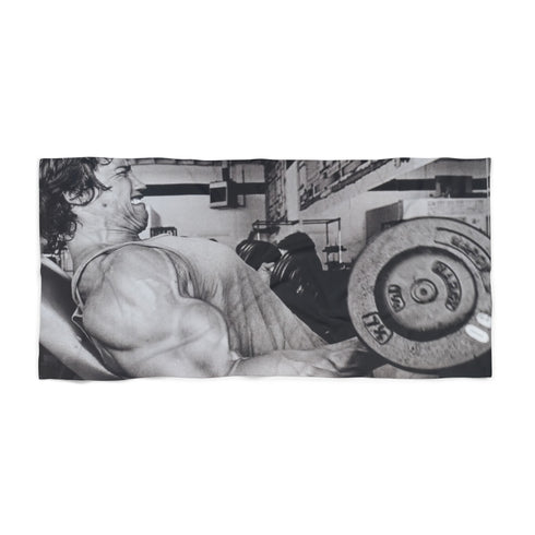 "Arnold's Muscle Beach Towel"