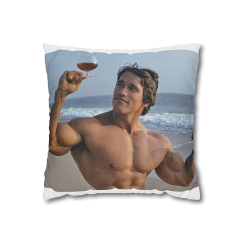 "Arnold's Muscle Mania Pillowcase"