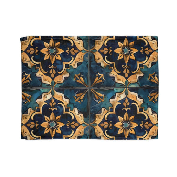 "Artisan Tiles Bed Cover: Elevate Your Bedroom Style"