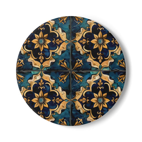 Artisan Tiles Coaster Set: Elegant & Timeless