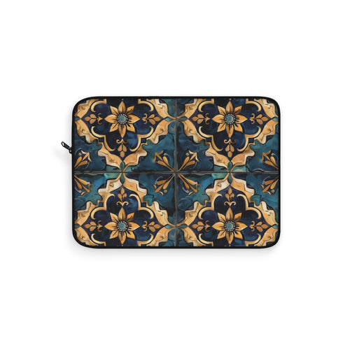 "Artisan Tiles Laptop Sleeve: Protect in Style"