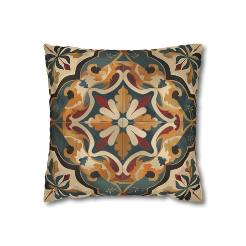 "Artisan Tiles Pillowcase: Luxurious Elegance"