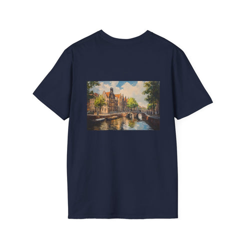 Artistic Amsterdam Canals Tee