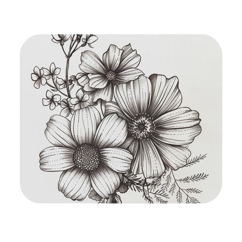Artistic Hand-Drawn Mouse Pad
