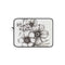 "Artistic Laptop Sleeve - Hand-drawn"
