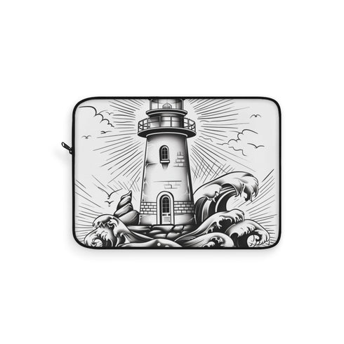 "Artistic Lighthouse Laptop Sleeve"