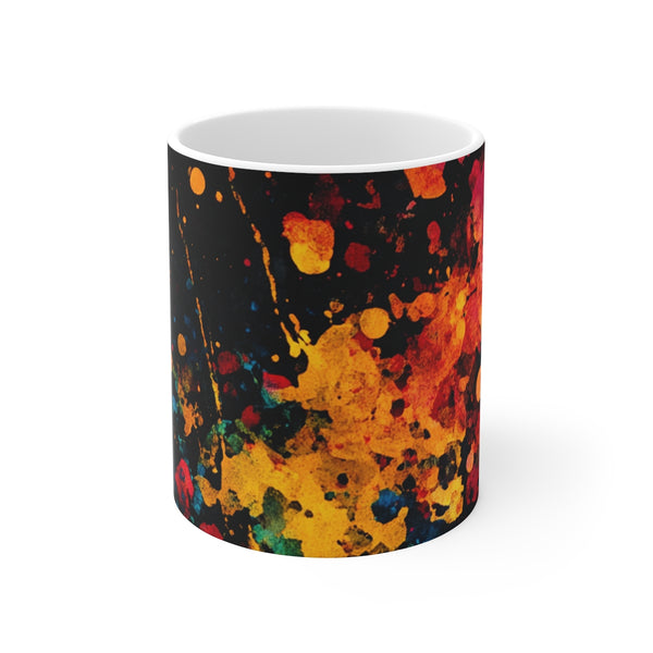 "Artistic Painted Coffee Mug"