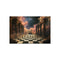 Astral Chessboard Temple Poster Art