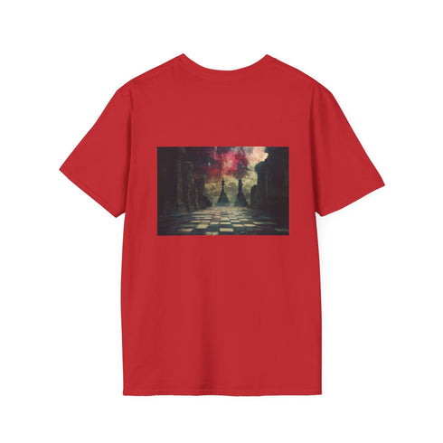 Astral Chessboard Temple Shirt Design