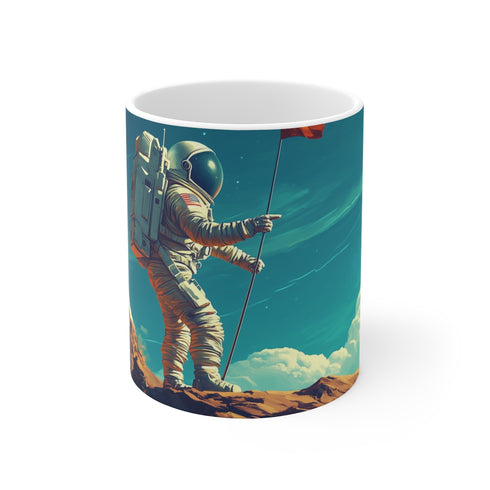 Astronaut Adventure Unique Coffee Mug