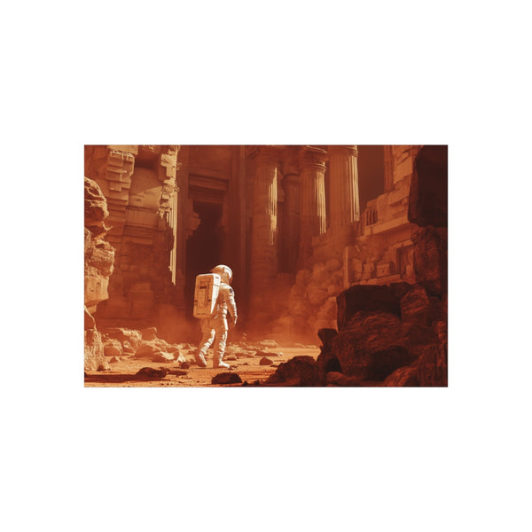 Astronaut Discovers Ancient Mars Ruins