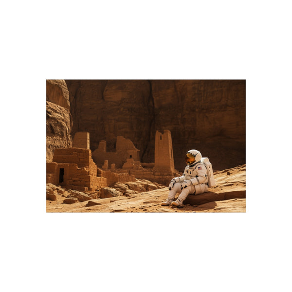 Astronaut Discovers Mars Ancient Ruins