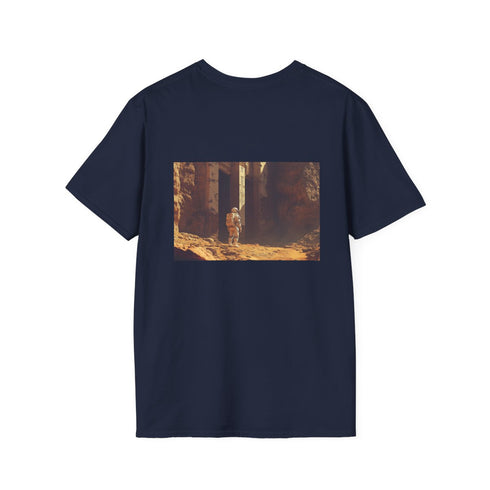 Astronaut Mars Ancient Ruins T-Shirt