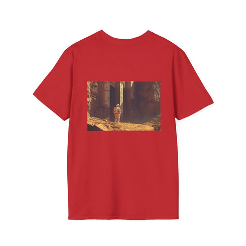 Astronaut Mars Ancient Ruins T-Shirt