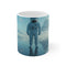 Astronaut Mirror Ocean Coffee Mug