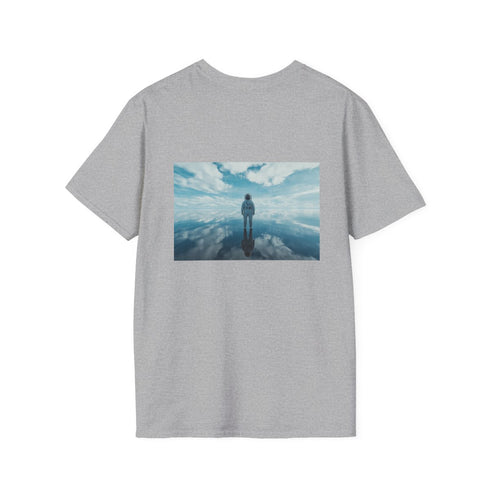 Astronaut Mirror Ocean Surreal T-Shirt