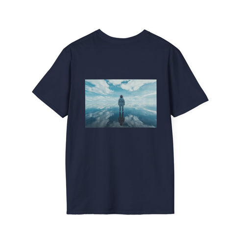 Astronaut Mirror Ocean Surreal T-Shirt