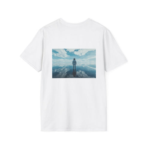 Astronaut Mirror Ocean Surreal T-Shirt