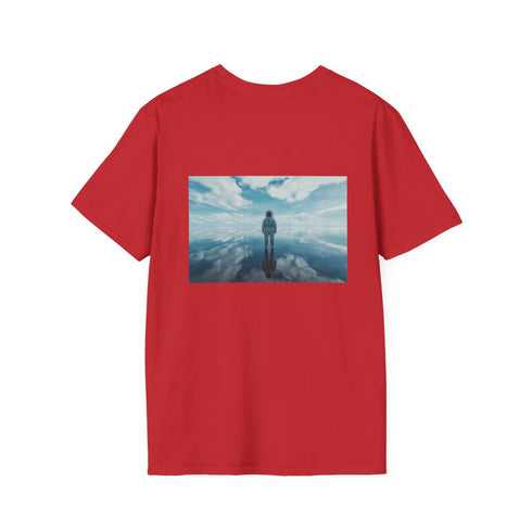 Astronaut Mirror Ocean Surreal T-Shirt