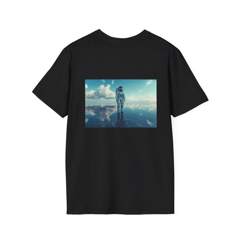Astronaut Reflection Mirror Ocean T-Shirt