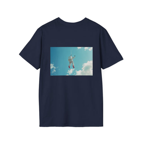Astronaut Unzipping the Sky Shirt