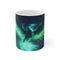 Aurora Borealis Phoenix Coffee Mug